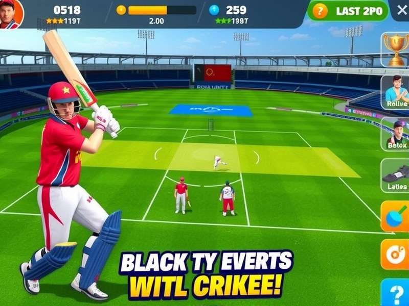 Cricket Blitz Pro Gameplay Action